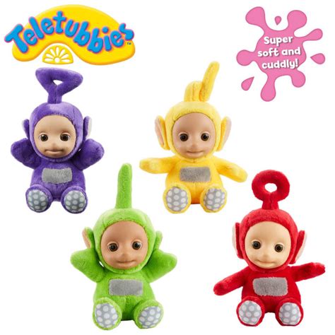 Teletubbies Super Soft Toys 4pk l Toys - B&M