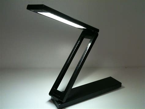 LED Portable Compact Desk Lamp - Black