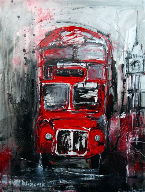 Bus Painting at PaintingValley.com | Explore collection of Bus Painting