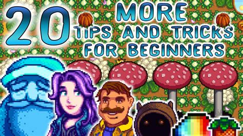 20 MORE Tips and Tricks for Stardew Valley 1.4 Update - Beginners Guide ...