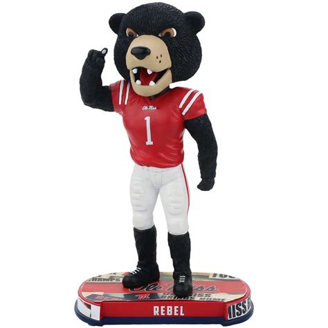 Ole Miss Rebels Mascot Headline Bobblehead - Walmart.com - Walmart.com