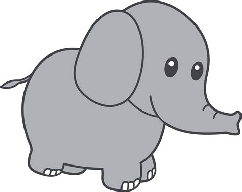 Free Baby Elephant Cartoon, Download Free Baby Elephant Cartoon png ...