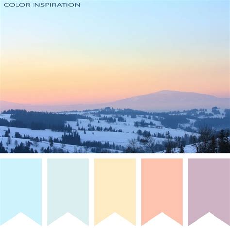 Winter Sky - Color Palette inspiration for creative projects :) | Cool ...