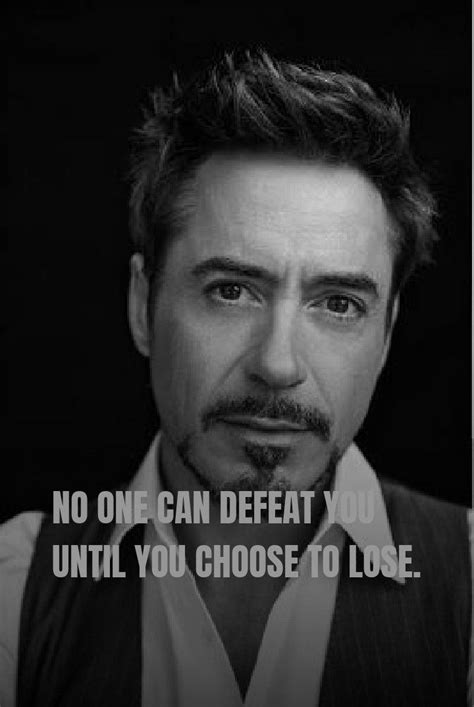 Rdj/ robert Downey Jr/iron man/successful quote/ motivation | Iron man ...