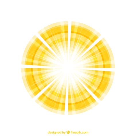 Premium Vector | Abstract sunshine