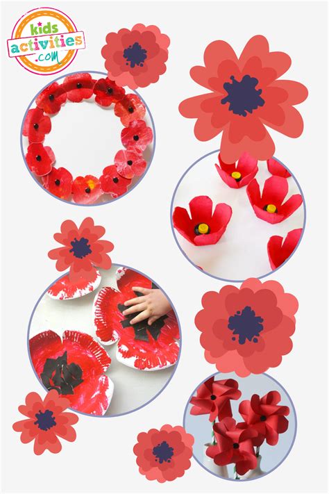 Paper Poppy Flower Template | Best Flower Site