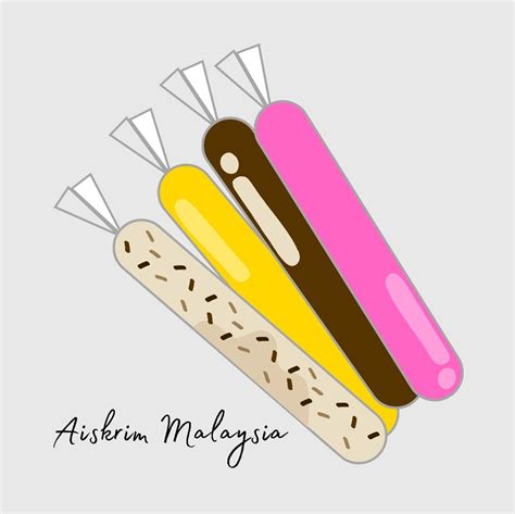 Aiskrim Malaysia illustration | Candy for sale, Ice candy, Ice cream ...