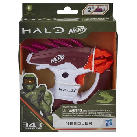 Nerf MicroShots Halo Needler Blaster | Nerf