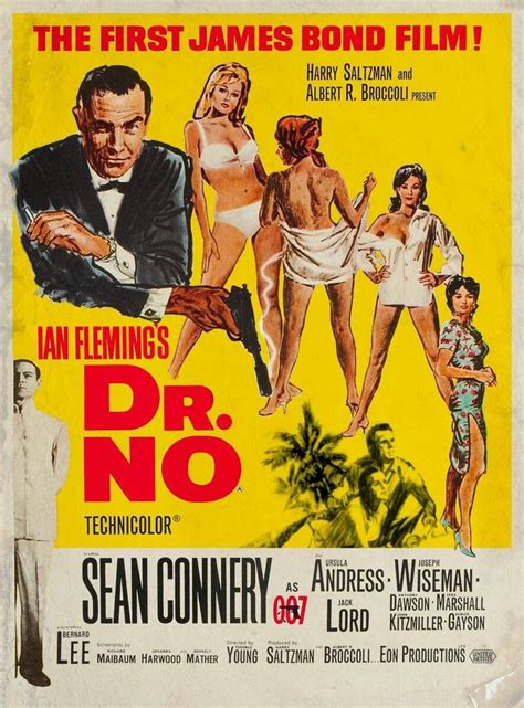 James Bond 1 - James Bond 007 contre Dr. No avec Sean Connery | James ...