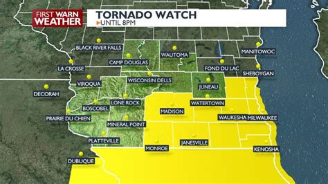 Tornado watch issued for southeastern Wisconsin | WMSN