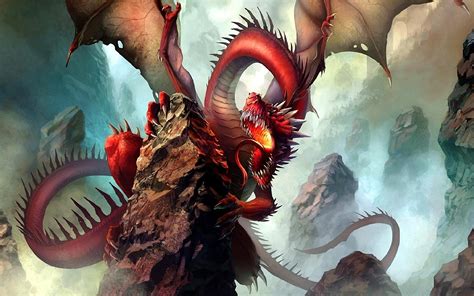 dragon, Fantasy Art, Artwork, Red Wallpapers HD / Desktop and Mobile ...