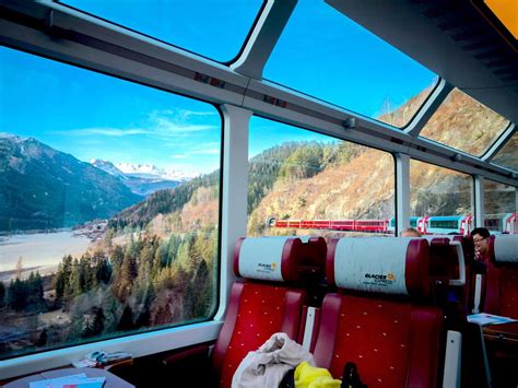 Everything you need to know about traveling onboard the Glacier express