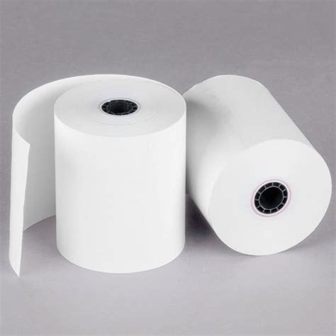 Plain White Paper Rolls, GSM: 80 - 120 GSM, Focus Print Forms | ID ...