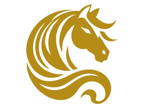 Brown Horse Logo Template PNG vector in SVG, PDF, AI, CDR format