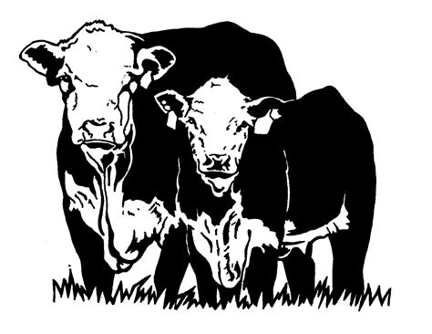 Pin by Shelley Farlee on Silhouette | Hereford cows, Cattle brands ...