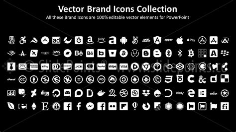 Brands Icons PowerPoint Collection | Premium PowerPoint editable ...