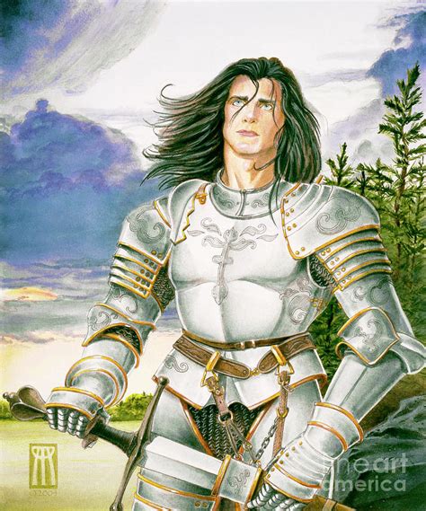 Sir Lancelot Painting by Melissa A Benson | Pixels