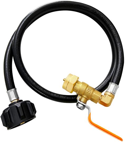 Buy Propane Refill Adapter Hose 350PSI High Pressure Camping Grill ...