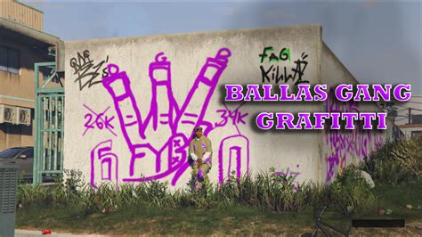 Ballas Gang Graffiti - GTA5-Mods.com