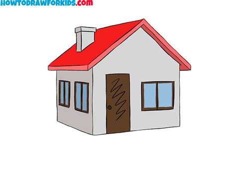 How To Draw A 3d House Plan - Design Talk