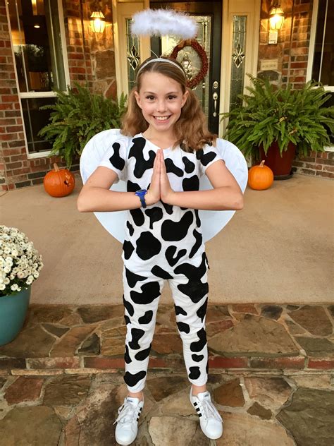 √ Homemade Cow Costume