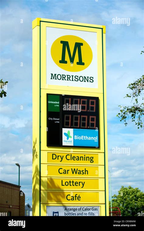 Morrison's Petrol Station High Resolution Stock Photography and Images ...