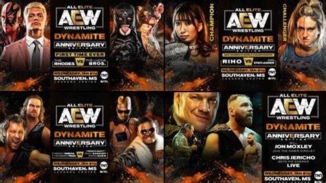 AEW Dynamite Preview (1/8): Anniversary Edition With Tribute To Memphis ...