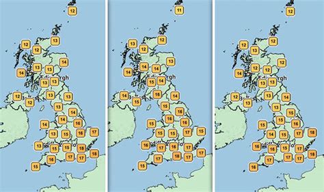 Bank holiday weather: What will the weather forecast be where YOU live ...