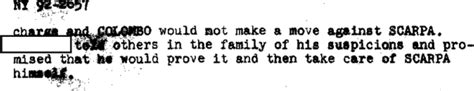 Greg Scarpa FBI File: 2nd Informant Tells of Suspicion That Scarpa is ...