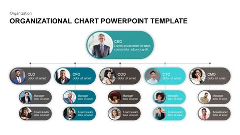 Organizational Chart PowerPoint Template & Keynote