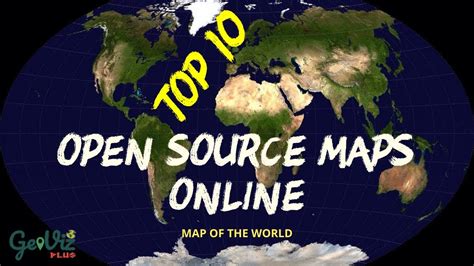 Map of the World 🌍 Top 10 Open Source Maps Online for Free #maps - YouTube