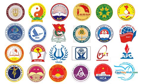 Tổng Hợp Logo Học Viện Vector CDR AI PDF PNG JPG Part06