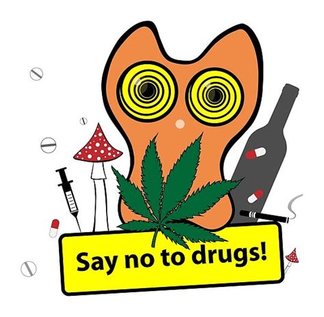 "Say no to drugs" Poster by xgart | Redbubble