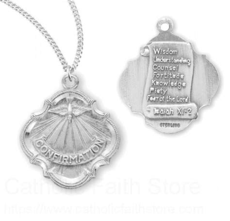 Seven Gifts of the Holy Spirit Confirmation Necklace