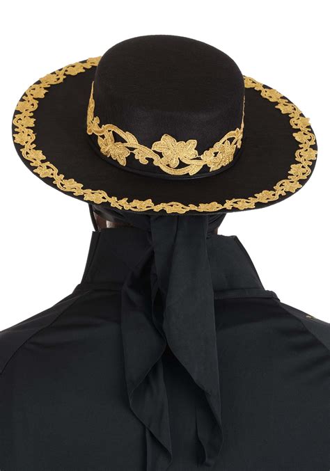 Zorro Hat Costume Accessory