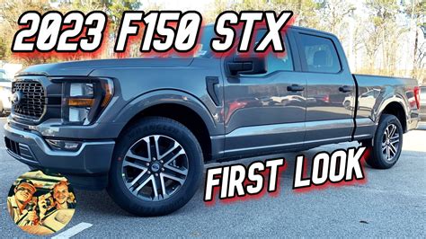 NEW 2023 FORD F150 STX: What Has Changed? Walkaround, Startup ...