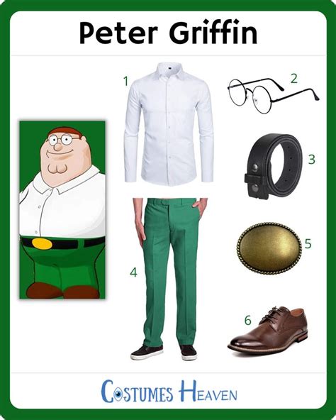 The Easy Way To Dress Like Peter Griffin! in 2023 | Family guy costumes ...