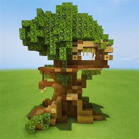 20 Minecraft Treehouse Build Ideas and Tutorials - Mom's Got the Stuff