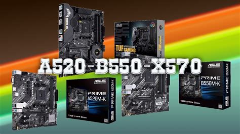 🔎 Guía para placas AMD AM4 (A520 vs B550 vs X570 😎 ventajas y ...