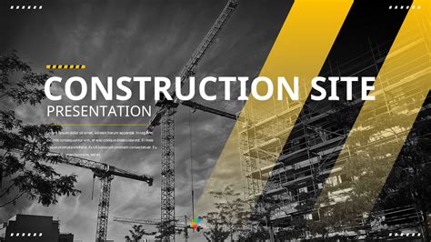 Construction Presentation Template