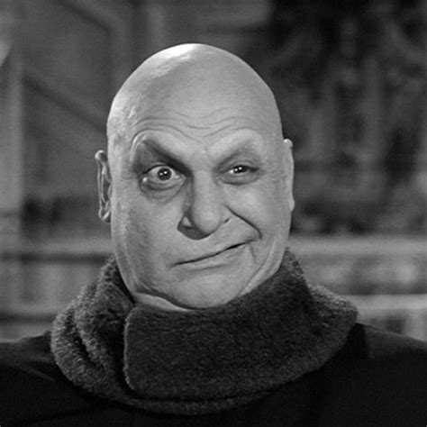 Jackie Coogan playing Uncle Fester in the Addams Family, 1960s | La ...