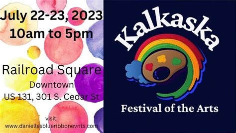 Kalkaska Festival of the Arts, Railroad Square Kalkaska, mi, 22 July to ...