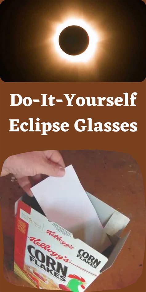 How To Make Solar Eclipse Glasses Diy | Home and Garden Reference