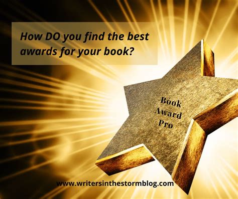 How to Find the Best Awards for Your Book