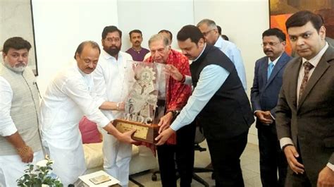 Ratan Tata Receives 'Udyog Ratna' Award From Maharashtra Govt | Nation