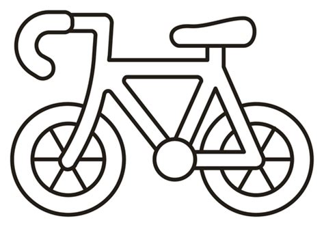 Dibujo de Bicicleta para colorear | Dibujos para colorear imprimir gratis