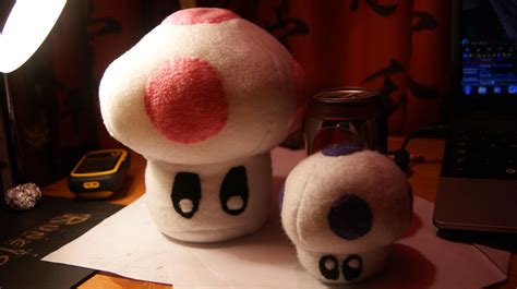 mario mushroom plush, bigger size by Boffgirl on DeviantArt