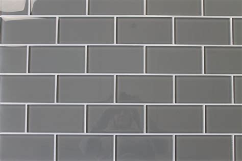 Pebble Gray 3x6 Glass Subway Tiles – Rocky Point Tile - Online Tile Store