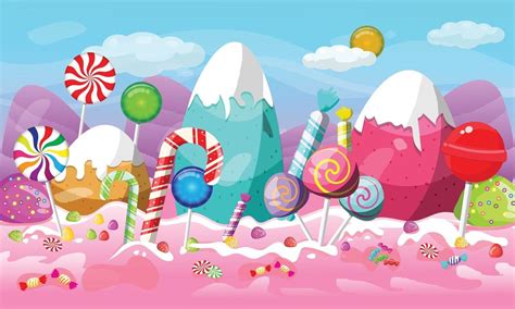 Candyland Board Background