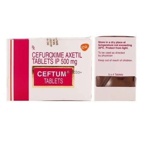 Ceftum 500mg Tablet at Rs 431/piece | Ceftum Tablets in Nagpur | ID ...